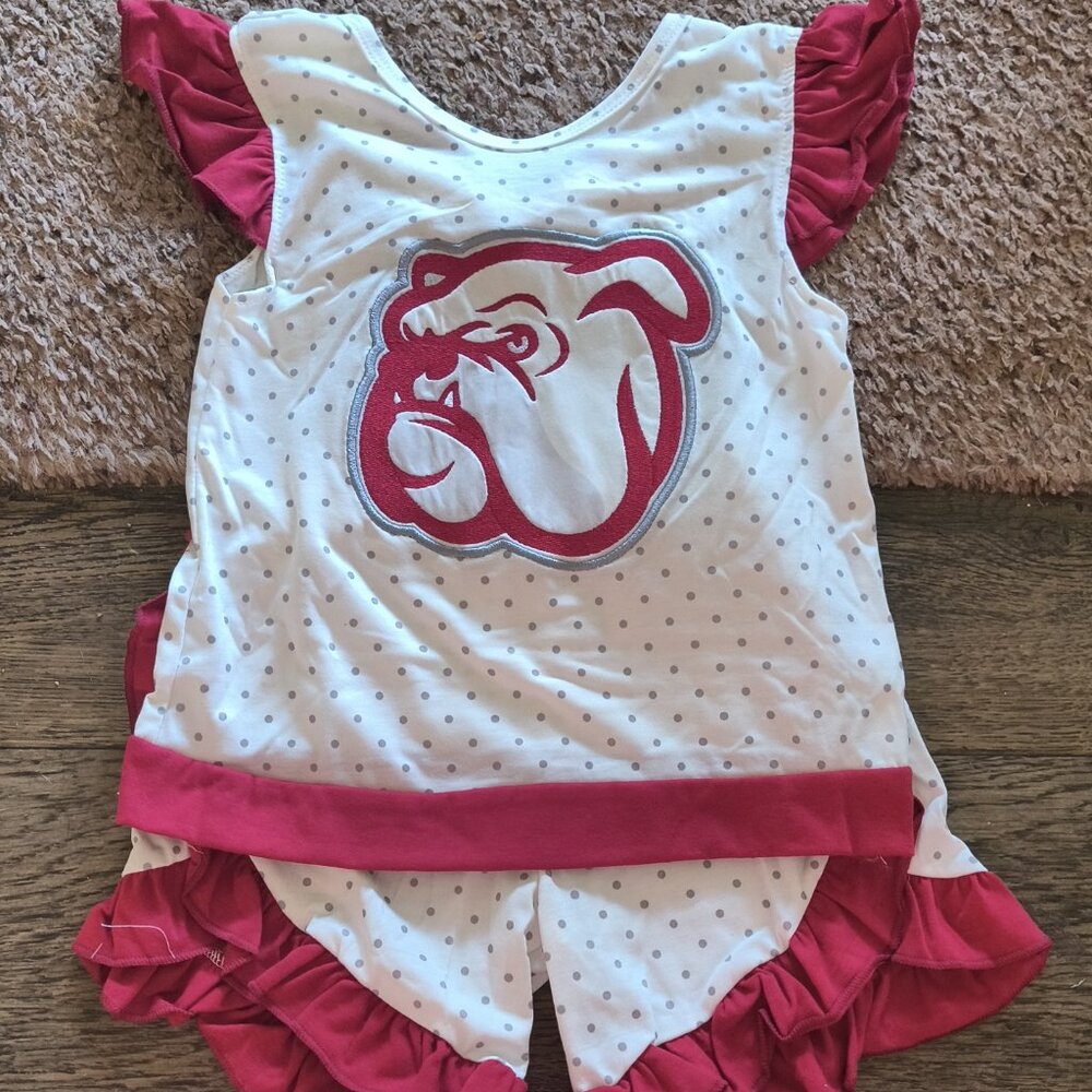 Bulldog Girl Short Set